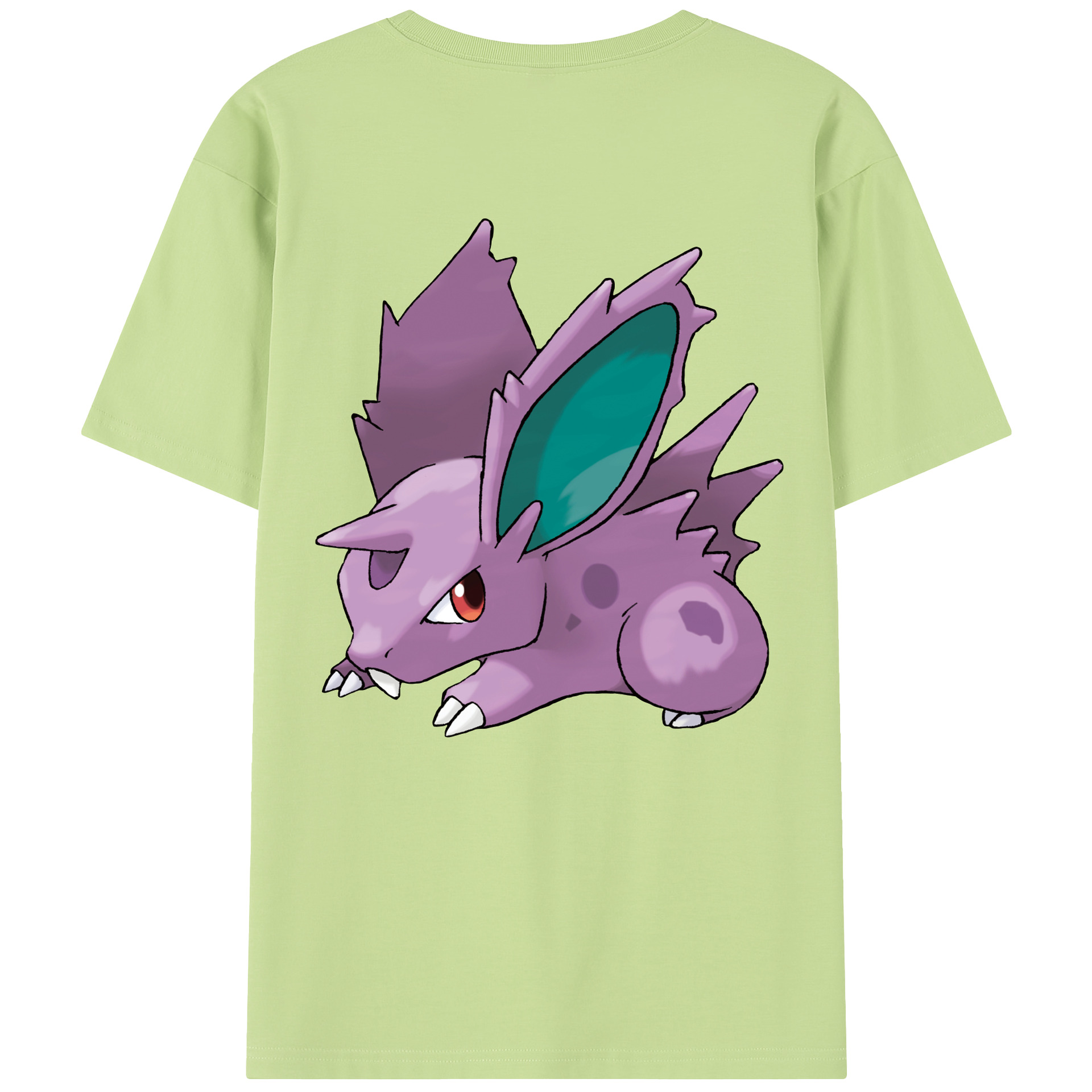 （画像用） ポケットモンスター Pokémon 綿100％半袖Tシャツ（背面プリント）